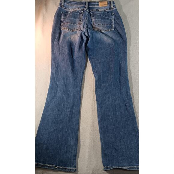 BKE Gabey High Rise Tailored Bootcut Jeans Size 26 × 31.5 Curvy Fit Denim - Picture 7 of 8
